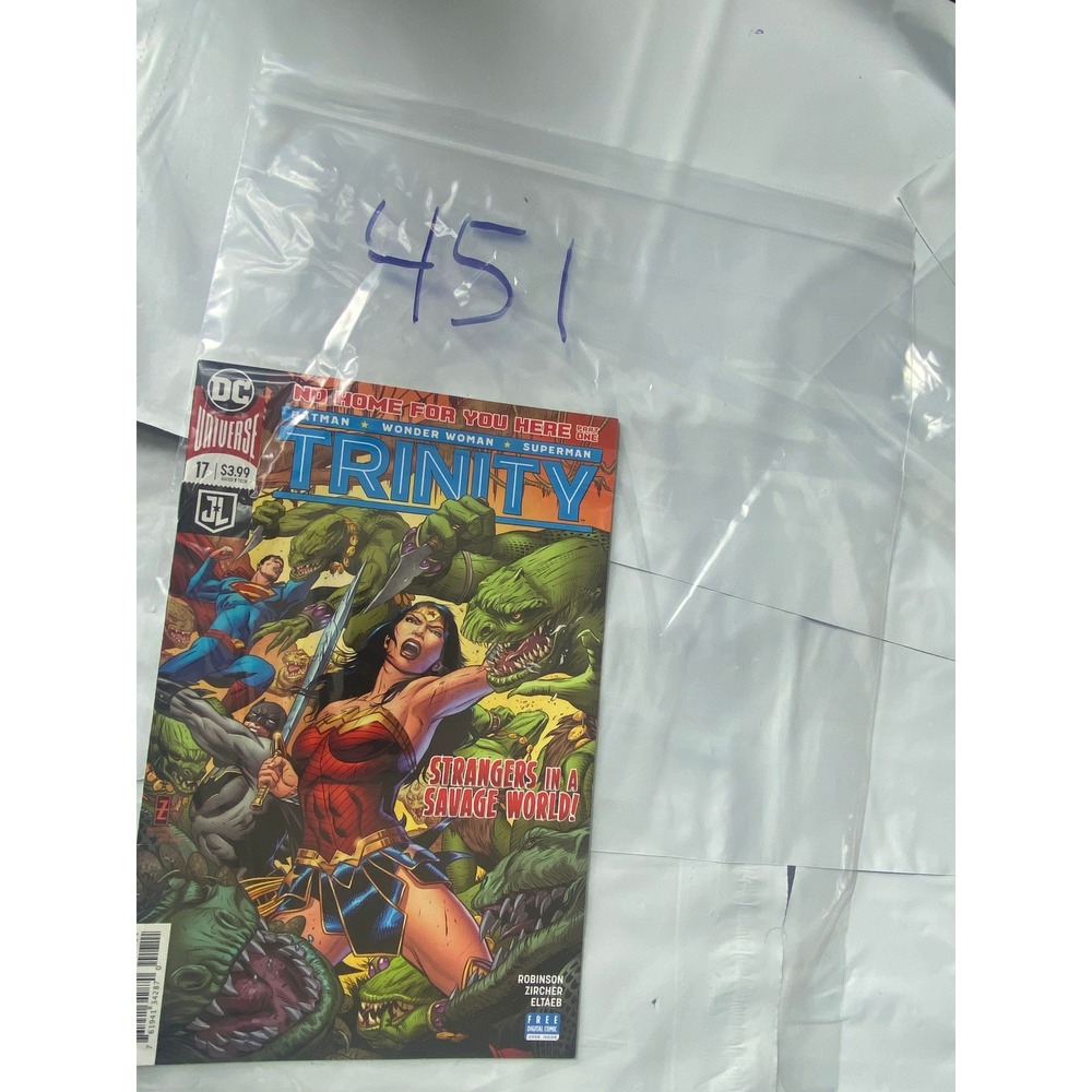 DC Comics Trinity 17 Comic Book 2018 Strangers in‎ a Savage World